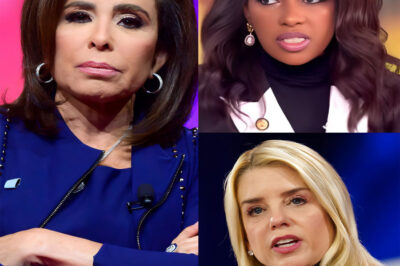 BREAKING: A routine segment spun completely out of control when Jeanine Pirro dropped a barrage of brutal truths that left Jasmine Crockett visibly shaken — searching for backup that never arrived. Producers scrambled behind the scenes, viewers erupted in cheers, and out of the chaos, a new nickname was born: “The Truth Hammer.” Now the viral clash has critics wondering — did Crockett just suffer a career-defining collapse on live TV?