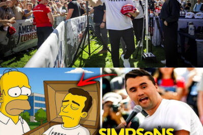 UNBELIEVABLE: An unreleased episode of The Simpsons unexpectedly reflects the Charlie Kirk case, leaving fans around the world stunned. The details in the sneak peek match real events so closely that many are calling it a “creepy confirmed prediction.”
