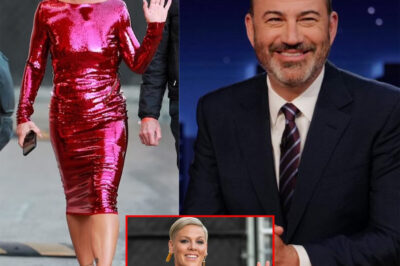 When ABC tried to bury Jimmy Kimmel’s voice with a hush-money deal, Pink refused to stay silent — One explosive line from her shattered the settlement — But the leaked reaction inside the room is what truly turned everything upside down!