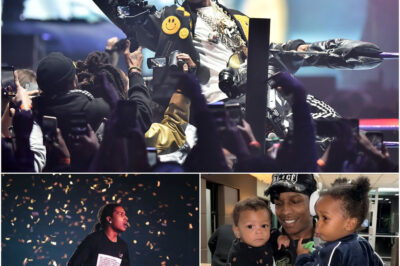 A$AP Rocky sent the crowd into a frenzy when he brought his sons on stage for the first time—but it wasn’t just the surprise appearance that sent fans into a frenzy. It was what the boys did next that sent the house into a frenzy. What was the unexpected moment that sent the crowd into a frenzy… and why are fans still talking about it?