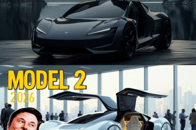 BREAKING: It’s official—Tesla has confirmed that the 2026 Model 2 will launch this November for a shocking $15,990. But beyond the shockingly affordable price tag, insiders say the compact electric car is packing groundbreaking features that could change the auto industry forever. What secret tech has Elon Musk packed inside—and how will it shape the future of electric vehicles?