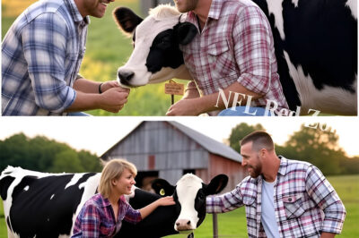In an unexpected move, Travis Kelce and Taylor Swift adopted… a cow — not just any cow, but a cow from a struggling dairy farm on the brink of bankruptcy. The move melted hearts, but it’s the surprising story behind the decision that has fans talking. Why this cow? And does it reveal a secret love project the couple has been working on off-camera? The truth may be more touching than anyone could have imagined.