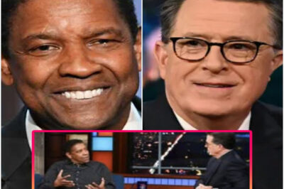 LIVE TV SHOCKWAVE — DENZEL WASHINGTON DROPS THE MIC & WALKS OFF COLBERT’S SHOW AFTER ONE QUESTION CROSSES THE LINE, LEAVING THE STUDIO SILENT AND SOCIAL MEDIA IN MELTDOWN…