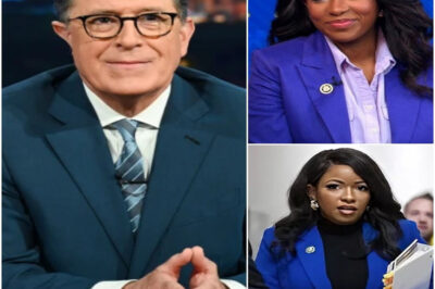 LATE-NIGHT EARTHQUAKE — “CBS SAID HE WAS FINISHED, NOW HE’S SENDING THEM FUNERAL FLOWERS!” STEPHEN COLBERT RETURNS WITH NEW SHOW & VIRAL FIREBRAND JASMINE CROCKETT, TURNING HIS COMEBACK INTO A FULL-BLOWN REVENGE TOUR…
