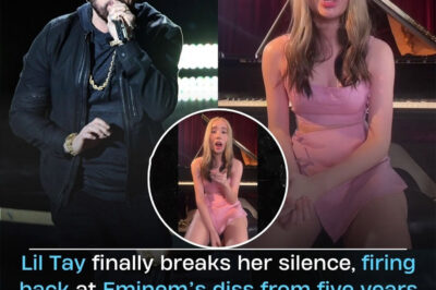 Lil Tay has finally broken her silence, releasing a blistering response to Eminem’s five-year-old taunt — and it’s just as explosive as fans expected. But why did she wait so long to respond, and what hidden message is in her comeback that’s got the internet buzzing?