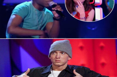 A 17-year-old boy from Germany, who has idolized Eminem since he was 4, took to The Voice stage with only his story, his passion, and the lyrics to “Mockingbird.” The moment he opened his mouth, an electric charge filled the room. His voice carried raw emotion that made the audience’s eyes sparkle—and when he reached the final verse, the judges fought back tears. What happened during the performance that left everyone speechless—and why are fans still talking about it?