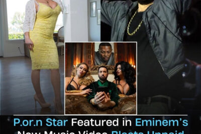 A storm is brewing in the entertainment world as a porn star who appeared in Eminem’s latest music video publicly claims she was never paid — and her scathing criticism is drawing attention. What really happened behind the scenes, and will the controversy dampen the excitement surrounding the rapper’s new material?