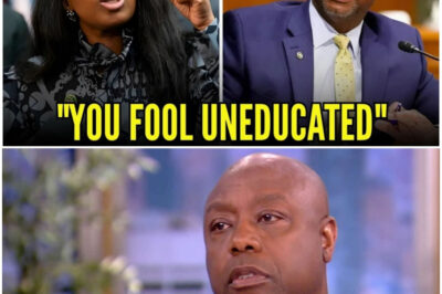 A Fiery Showdown: Tim Scott Attacks Jasmine Crockett — Her Response Leaves Him Speechless, Shocking the Nation!