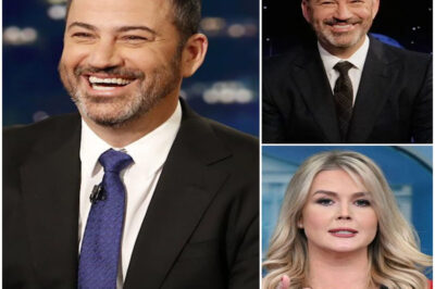 A SHOCKING CONFRONTATION! Karoline Leavitt went toe-to-toe with Jimmy Kimmel in a tense live exchange—but no one was prepared for what was about to happen. With one sharp remark, Kimmel turned the entire conversation upside down, leaving the studio speechless and viewers scrambling to replay the moment. What exactly did he say that silenced the room and left Karoline unable to respond? The answer is more shocking than you might think.