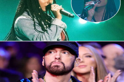 At just 20 years old, a young black woman took to the stage of The Voice with nothing more than a microphone, courage, and audacity to perform Eminem’s “Lose Yourself.” From the first note, the room was dead silent—no one was expecting such an emotional and haunting rendition of the rap song. She didn’t just perform, she owned it, transforming each lyric into something entirely her own. By the final beat, all four judges were on their feet, and the audience was completely stunned. What made her performance so unforgettable that it’s still being talked about?