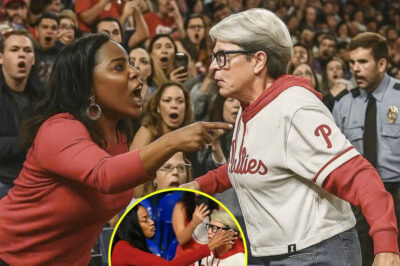 BREAKING: Chaos at the Stadium as Rep. Jasmine Crockett Sh0cks America with Sh0cking Attack on Notorious “Phillies Karen” — Shocking Announcement Leaves Nation Stunned and Millions Wondering What Really Happened Behind the Stadium Gates