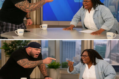 “Enough is enough!” — Whoopi Goldberg loses her cool on live TV as Tyrus storms The View, refusing to back down. The studio erupts into chaos as words fly, tempers flare, and every second becomes a battle of wills that has the audience holding its breath. Social media is ablaze, divided between fans defending Whoopi and those cheering Tyrus’s audacious stance. Critics call it the most explosive showdown in talk show history, while viewers argue over who really crossed the line. One thing’s undeniable: this is a confrontation no one can look away from.
