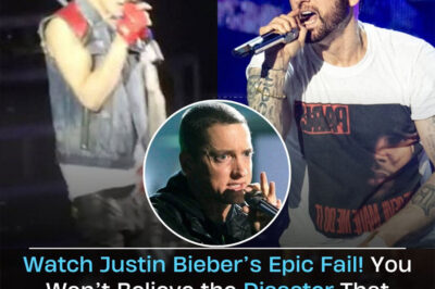 Revisit Justin Bieber’s horrific crash in Detroit—a heartfelt tribute to Eminem that quickly turned into a moment of utter disaster that left fans speechless. What happened on stage, and why are people calling it one of the most embarrassing performances of his career? The shocking details will leave you reeling.