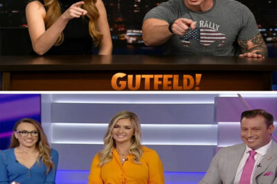 “LIVE STORM: FOX NEWS HERO COLLAPSES IN TEARS — BUT IT WAS KAT TIMPF’S MOMENT OF INTERVENTION THAT MADE THE INTERNET EXPLODE WITH CONTROVERSY: WAS IT KINDNESS OR A COLD ACT?” The moment not only silenced the studio, but also split the online community into two fiercely opposing streams. Some praised Kat Timpf for showing unprecedented pure kindness, while others accused her of “playing” on her colleagues’ pain to gain the spotlight. The image of a tear rolling down, mixed with a long, suffocating silence, has become a viral clip, sparking a never-ending war of words. The biggest question still hangs: is it the truth from the heart… or a cold, calculated TV stunt?