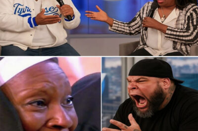 Chaos erupted on The View when Whoopi Goldberg lost control of her own stage—but the real shock wasn’t her collapse, it was Tyrus’ refusal to participate. Screaming in panic, he set the entire venue on fire with a brutal, unscripted blaze, leaving the audience stunned into silence. His final words exploded like a grenade before he walked away—and now the internet is dissecting every second. What did he say that sent the entire audience into a tizzy?