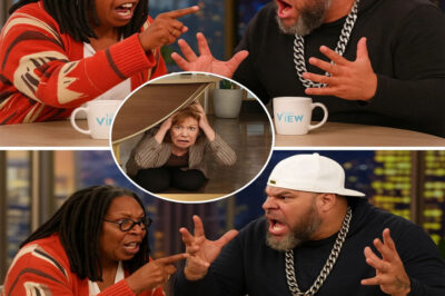SHOCKING LIVE TV COLLAPSE: Tyrus went on a rampage on The View, calling the hosts “highly paid fakes” before snatching the mic and storming off. Chaos immediately erupted—Whoopi Goldberg yelled, “Cut the show!”—as cameras recorded the chaos before anyone could react. What exactly happened in those explosive seconds that turned the show into chaos—and why is the internet still buzzing about it?