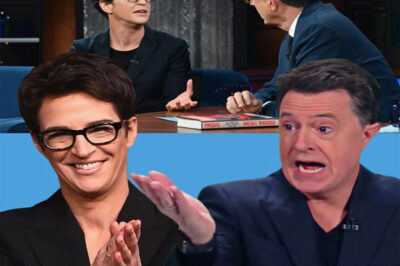 “Rachel Maddow TELLS JOKE, WHILE Colbert GETS SERIOUS…”