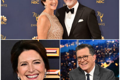 Stephen Colbert’s wife suffered a shocking humiliation in Paris when a luxury store employee coldly shooed her away with the words, “You’re not here.” But what happened next was more than a moment of personal insult; it sparked a heated argument. With one pointed remark, Colbert turned the tables, sending the city into a frenzy and the world watching. What exactly did he say that turned an isolated moment into a global debate about power, dignity, and respect? The answer may surprise you.