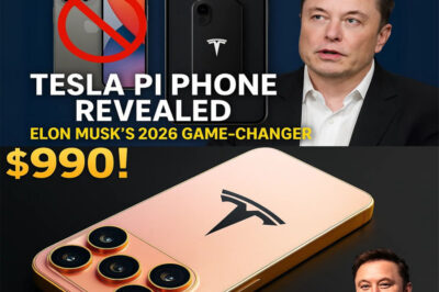 “Is Apple Ending? Elon Musk to Launch Tesla Pi Phone in 2026—And It Could Change Everything!” Apple’s dominance may be under threat. Musk’s latest flagship, the Tesla Pi Phone, isn’t just for the tech elite—it’s designed for everyone, and industry insiders are already calling it a potential game-changer. Equipped with Starlink satellite connectivity, solar charging, and AI built right into its core, it could make the iPhone obsolete overnight. But one hidden feature Musk didn’t reveal on stage may be the real reason Apple should be worried—what is it, and why could it shake the tech world to its core?