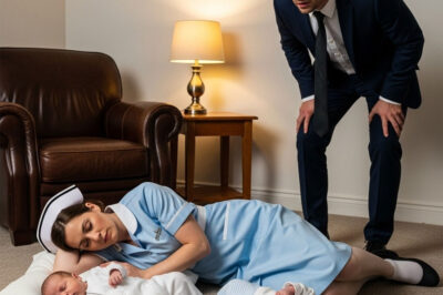 The Millionaire Walked In at Midnight—and Froze When He Saw the Cleaning Lady Sleeping Beside His Twins