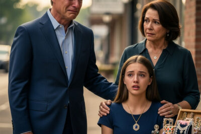 The Billionaire Saw A Familiar Necklace On A Poor Girl Selling Goods On The Roadside And Then Discovered A Truth That Made Him Regret…