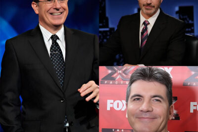 Jimmy Kimmel just lit the fuse no network dared touch — and Colbert lit it with him. But the real gasoline was poured by Simon Cowell.