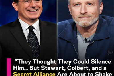 “They Thought They Could Silence Him… But Stewart, Colbert, and a Secret Alliance Are About to Shake Hollywood to Its Core” — Jon Stewart Cancelled, Stephen Colbert Watching, and Every Network Is Panicking