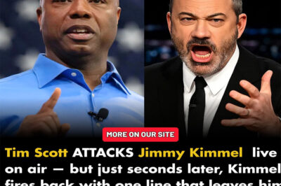 Tim Scott ATTACKS Jimmy Kimmel live on air — but just seconds later, Kimmel fires back with one line that leaves him frozen in front of all of America!