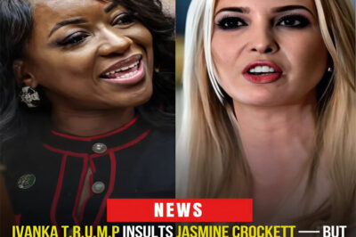 Ivanka T.r.u.m.p called Jasmine Crockett “GHETTO TRASH” but just 60 seconds later, she fell completely silent on live TV as the entire studio erupted and America couldn’t believe what it was seeing!