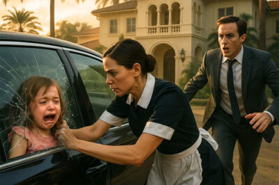 Millionaire’s new wife “forgets” his daughter locked in the car, until the maid did the Unbelievable