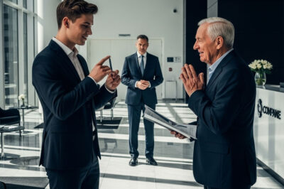 I Greeted a Deaf Visitor in Sign Language. I Had No Idea The CEO Was Watching…