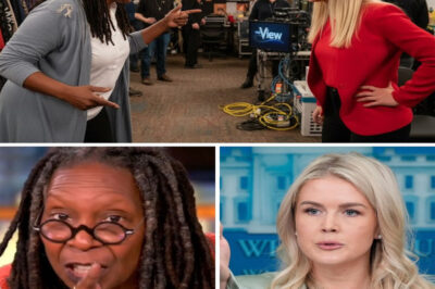 “Sit down, Barbie.” — Karoline mocked Whoopi live on television. And just 7 seconds later, Karoline wished she had never opened her mouth. “Outrageous enough, wrong enough, stupid enough.” In a moment tense as a tightened string on live television, Karoline Leavitt suddenly threw a harshly mocking remark directly at Whoopi Goldberg — and the entire panel of The View. The atmosphere instantly dropped. The entire studio went silent. Whoopi’s face froze on the spot. Joy Behar shot a glance sideways. Sunny Hostin leaned back slightly, her hand still on her cup. Karoline still thought she had control of the situation — but she didn’t realize: the one sitting across from her wasn’t just Whoopi, but a room full of experience and deliberate silence. And just 7 seconds later, Only one sentence — not loud, not long — was spoken by Whoopi like a clean, sharp strike. A strike of intellect, with no leniency. The air shifted instantly. Karoline froze. Confused. Panicked. Tried to salvage the moment — but it was too late. Her mouth stuttered without forming words. Her hands didn’t know where to go. Her eyes darted around in fear, but no one looked back. A collapse without a sound. Too terrifying. Too fatal. Whoopi’s response — just one sentence — has now officially entered American television history. So what exactly… did Whoopi say that hit Karoline so bitterly she couldn’t recover from it?