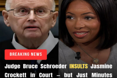 LIVE ON AIR: Judge Bruce Schroeder INSULTS Jasmine Crockett in Court — but Just Minutes Later, She Turns the Tables, EXPOSES His Deep Corruption