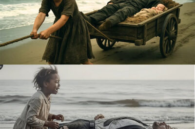 A homeless Black girl finds a billionaire unconscious with his child washed ashore, and then