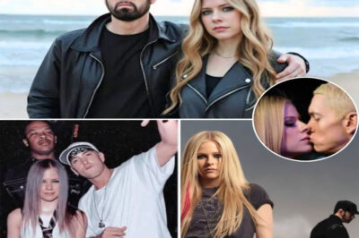 “It’s Like a Breakup Song at a Haunted Wedding!” — Eminem & Avril Lavigne’s Explosive 2025 Collab “I’ll Follow You” Sends Shockwaves Through Music World With Its Dark, Heartbreaking, and Addictively Intense Sound! No one saw this coming — rap’s rawest poet meets pop-punk’s heartbreak queen. Eminem and Avril Lavigne have joined forces for one of the most haunting collaborations of 2025, a stormy new single titled “I’ll Follow You.” The track feels like a love letter written in ashes — dark, emotional, and burning with obsession. Avril’s voice floats in like a ghost from the past, fragile but fierce, before Eminem crashes in with verses that cut like glass: “You pushed me away, and I chased you through fire…” The chorus hits like lightning — “I’ll break, I’ll bleed, I’ll burn — but I’ll follow you.” Fans are calling it “a masterpiece of pain and passion,” while critics say it’s one of Eminem’s most vulnerable performances in years. Together, they’ve created something unforgettable — a song that feels like standing in the wreckage of love and choosing to stay. Listen before it breaks the internet