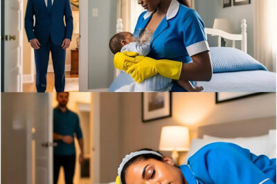 THE WIDOWED MILLIONAIRE’S TWINS DIDN’T SLEEP… UNTIL THE POOR CLEANER DID SOMETHING THAT CHANGED EVERYTHING!