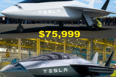 BREAKING: Elon Musk’s $75,999 Tesla Super Electric Plane Finally Arrives: INSANE First Look! — A Mind-Blowing Leap Into Zero-Emission Aviation Featuring Hypersonic Speed, Starlink-Controlled Navigation, Solar-Wing Recharging, and a Secret Design Twist That Could Change Global Travel Forever, But One Unseen Feature Still Remains Under Wraps