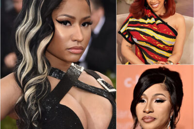 Cardi B has just taken the music world by storm — officially filing a **lawsuit against Nicki Minaj**, claiming one of Nicki’s new songs includes **racist lyrics** and even compares her voice to *“Adolf Hitler.”* Though Nicki publicly apologized, Cardi’s response was ice-cold: *“I will not let my honor be trampled. I’ll see this through to the end.”* What happened next sent shockwaves through both the sports and entertainment worlds — with Cardi’s next move igniting a social media firestorm that no one saw coming. What could she possibly be planning now?