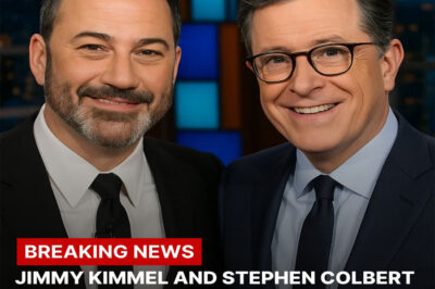 Late-Night Revolution: Jimmy Kimmel & Stephen Colbert BREAK FREE From Network Control — Launch Uncensored “Truth News” Channel That Exposes the Hidden Forces Behind America’s Media Machine and Promises to End the Era of Safe, Sanitized Television Forever!