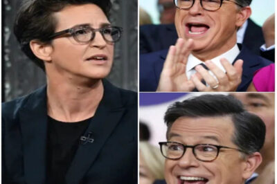 **BREAKING: Late-Night Just Got Shaken to Its Core** — After *The Late Show*’s stunning cancellation, Stephen Colbert and Rachel Maddow have dropped a bombshell announcement: they’re teaming up for a bold new project that insiders are already calling “the future of television.” But what’s the real story behind this unprecedented alliance? And why are executives whispering that this show could rewrite the rules of late-night forever?