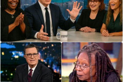 BREAKING: Just when fans thought Stephen Colbert’s story with CBS had ended, a new twist has everyone talking. Reports are surfacing that the late-night legend is in secret talks to *join* **The View** — a move that could completely upend daytime television. Insiders say Colbert’s potential addition isn’t just a career pivot — it’s a strategic power play that could redefine what morning talk shows look like forever. Why would Colbert, the undisputed king of late night, trade sharp monologues for heated daytime debates? What’s really driving this bold move — redemption, revenge, or something far more surprising? Industry insiders are whispering that if these talks are real, *The View* may never be the same again.