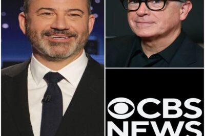 Jimmy Kimmel just *blew up* the internet with a fiery response to CBS’s shocking decision to cancel *“The Late Show with Stephen Colbert.”* In a single sentence — equal parts love and fury — Kimmel sent a message that left fans cheering and CBS executives squirming: “Love you, Stephen. F— you and all your Sheldons, CBS.” But what pushed Kimmel to unleash such a raw outburst? And what does he know about the network’s behind-the-scenes drama that others don’t?