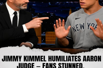 SH0CKING BACKSTAGE CHAOS: Jimmy Kimmel HUMILIATES Aaron Judge — Fans Stunned, $25.5 Million “Tonight Show” Scandal Resurfaces