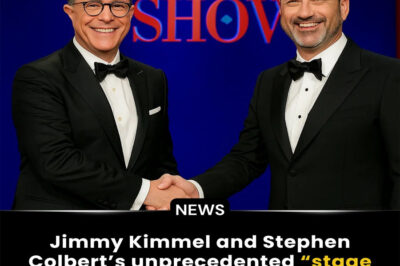 TV SHOCKER: Jimmy Kimmel and Stephen Colbert Pull Unprecedented “Stage Swap,” Leaving Late-Night Fans Stunned and Speculating About the Future of Comedy and Broadcast Rivalries!