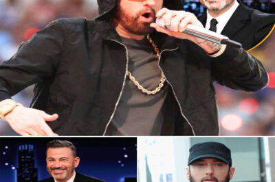 “Blackout Ends in Chaos: After Six Days Off-Air, Jimmy Kimmel’s Explosive 6.3 Million Comeback Shatters Late-Night Records — But Eminem’s Furious Rallying Cry for Free Speech Turns TV into a Battlefield No One Can Escape”!Six days of silence felt like a lifetime. Then, in one seismic night, Jimmy Kimmel returned to the airwaves with a jaw-dropping 6.3 million viewers — the biggest late-night ratings surge in over a decade. But the real shock came from outside the studio. Eminem, who has spent his entire career battling censorship, didn’t just applaud Kimmel’s defiance — he unleashed a blistering statement that fans are calling the boldest defense of free speech in modern pop culture. His words tore through the noise, sparking headlines, political backlash, and an online firestorm that has already left Hollywood and Washington scrambling. What Slim Shady said in one unfiltered breath may go down as the moment late-night TV crossed a line it can never return from.