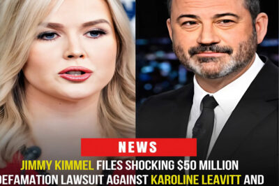 “YOU WERE BEATEN — PAY NOW!” Jimmy Kimmel Strikes Back with $50 Million Lawsuit After Shocking Live Attack by Karoline Leavitt