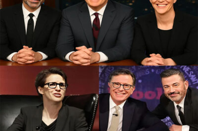 MEDIA EARTHQUAKE: Maddow, Colbert, and Kimmel just walked out of the networks — and the newsroom they launched is sending shockwaves through every corner of TV!…