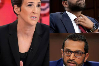 “You’re the Real Thre@t!” That’s all Kash Patel said — right before Rachel Maddow froze on live TV…