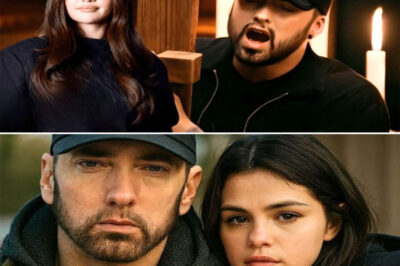 Rap’s Darkest Poet Meets Pop’s Most Fragile Soul: Eminem & Selena Gomez Shatter the Music World With “Silence” — A Secret Duet So Raw, So Haunting, Fans Say It Feels Less Like a Song and More Like a Cry From the Abyss! Nobody expected it. Nobody was prepared. And yet, in the dead of night, the world woke up to a collaboration so devastating it felt like an earthquake through the heart of music itself. Eminem — rap’s most feared lyricist, a man who has built his empire on fury, scars, and razor-edged truth — has joined forces with Selena Gomez, the quiet storm of pop whose voice has always carried both fragility and fire. Together, they’ve dropped “Silence” without warning, and the result is nothing short of emotional annihilation. Selena’s trembling, glass-fragile vocals float over stark piano chords like a confession whispered through tears, while Eminem cuts in with verses so sharp and unflinching they sound like a man screaming into the void. It isn’t just music — it’s two souls exposing their wounds in real time, a haunting back-and-forth of pain, isolation, and survival. The track doesn’t rise, it unravels, leaving listeners breathless, hollow, and spellbound.