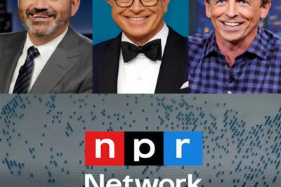 Late-night Trio’s First Step After Joining Forces. Jimmy Kimmel, Stephen Colbert, and Seth Meyers have made a bold statement for independent journalism, pledging $1 million to National Public Radio as it launches its first day completely free from federal funding